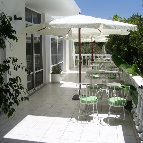 Savelen Hotel Theológos Restaurant bilde